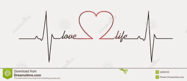 Текст в виде кардиограммы