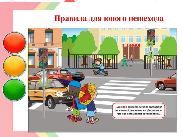 Правила дорожного движения для пешеходов