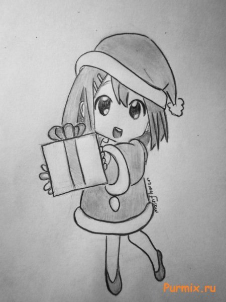 Аниме персонажи для срисовки карандашом