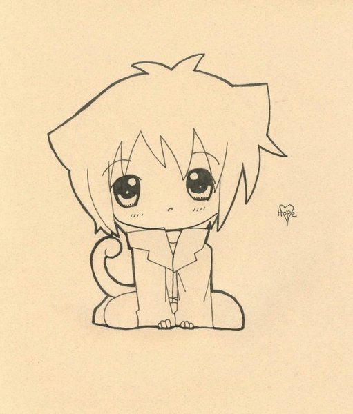 Аниме карандашом красивые