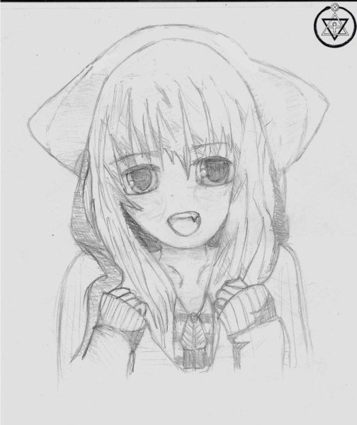 Аниме для срисовывания карандашом