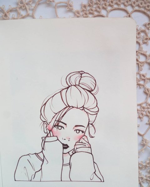 Рисунки модные для срисовки легкие 2020