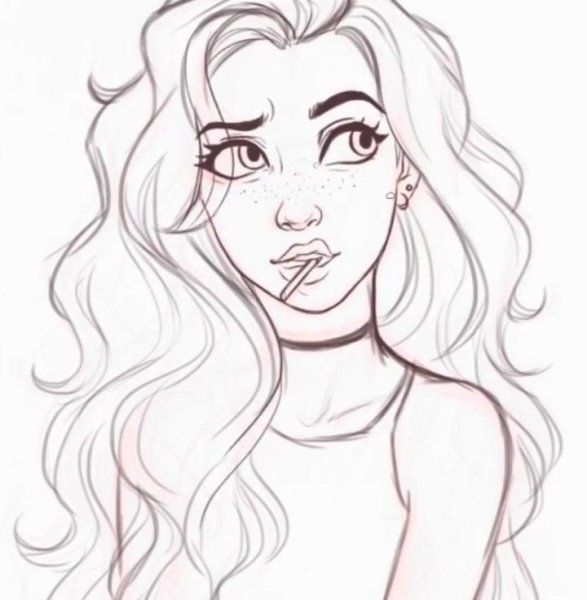 Девушки для срисовки