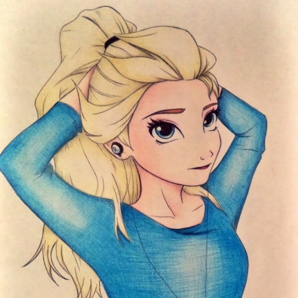 Картинки для срисовки девушки