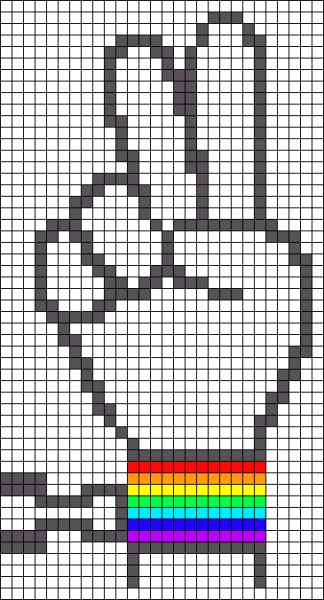 Рисунки по клеточкам лёгкие