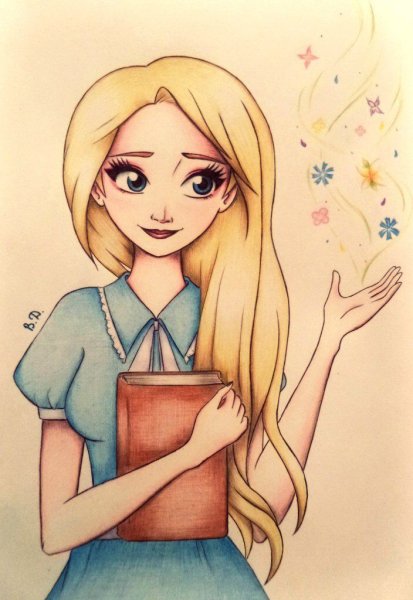 Рисунки для ЛД девочки