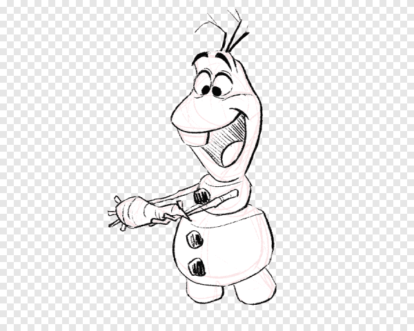 Рисунок мультяшного героя