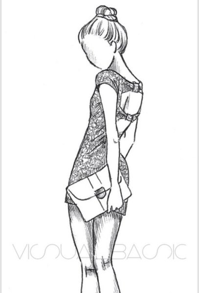 Девушки для срисовки в полный рост