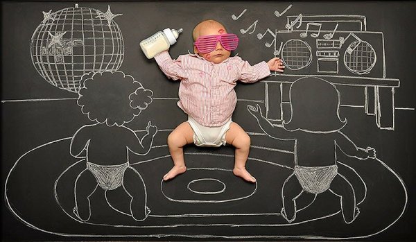 Доска для рисования мелом