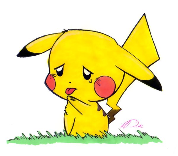 Печальный Пикачу