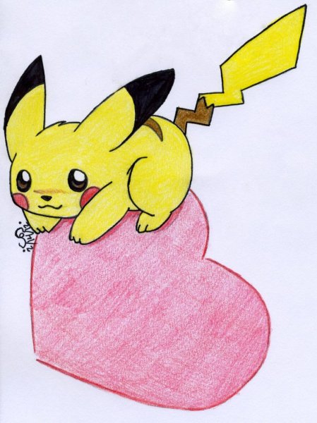 Рисунки для срисовки покемоны Пикачу