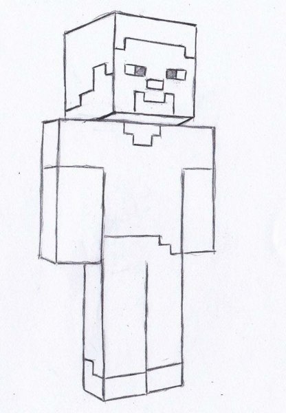 Нарисовать Стива