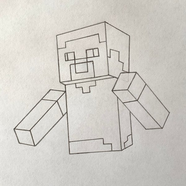 Майнкрафт для рисования