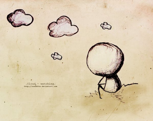 Человечек рисунок