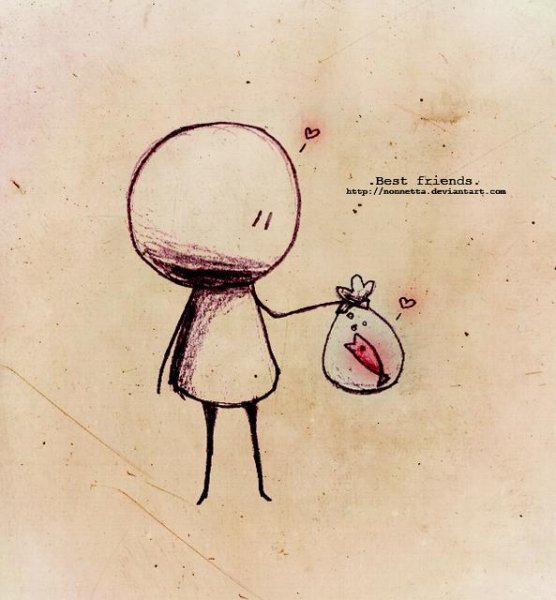 Маленькие человечки рисунки