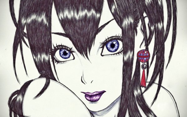 Аниме рисунки карандашом