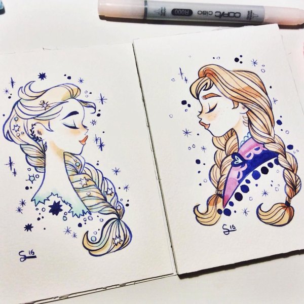 Рисунки Sibylline Meynet Harry Potter