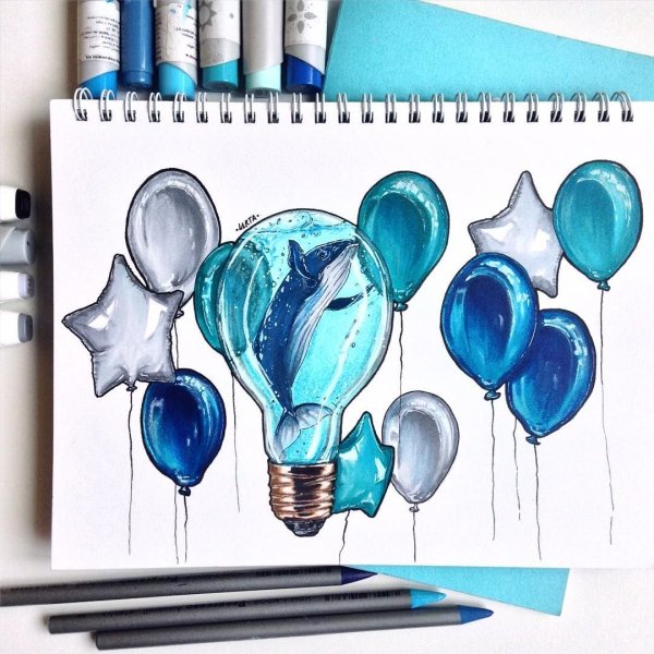 Скетчбук для маркеров