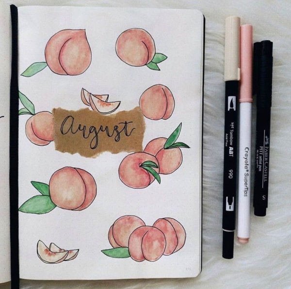 Рисунки для скетчбука маркерами легкие