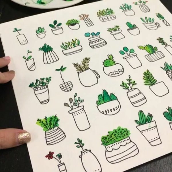 Украшения для скетчбука