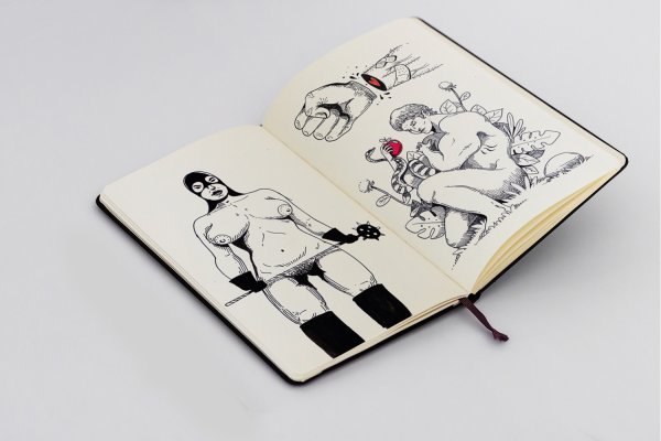Прикольный скетчбук