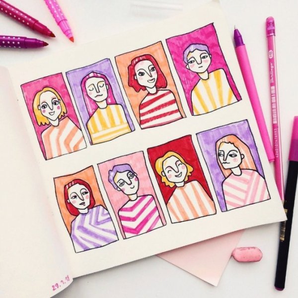 Лёгкие идеи для рисования