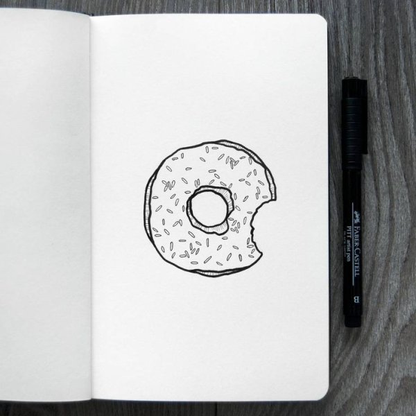 Рисунки для скетчбука лёгкие