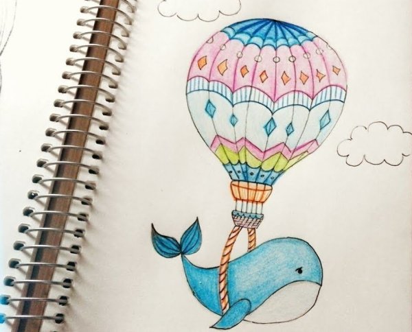 Рисунки для срисовки в скетчбук