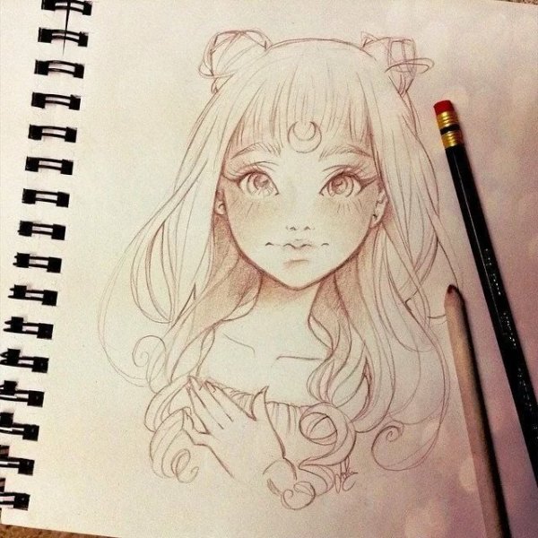 Скетчбук. Аниме