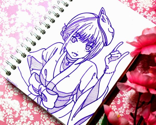 Скетчбук. Аниме