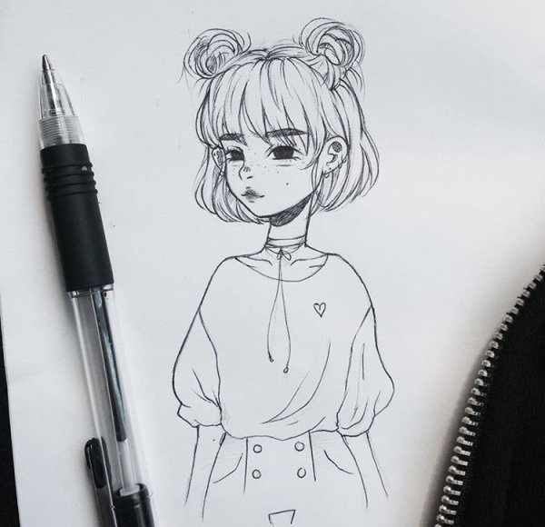 Скетчбук. Аниме
