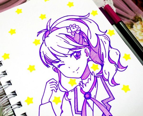 Скетчбуки для рисования аниме