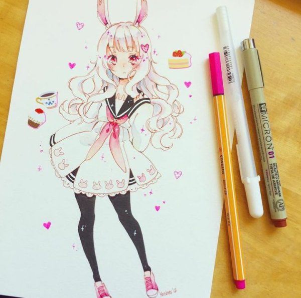 Идеи для рисования аниме