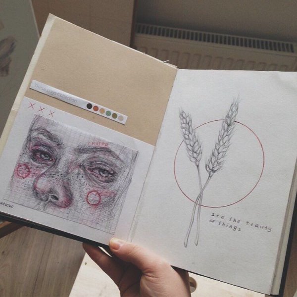 Эстетика для скетчбука