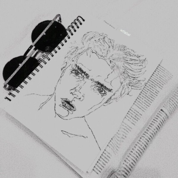 Рисунки для скетчбука в стиле парней