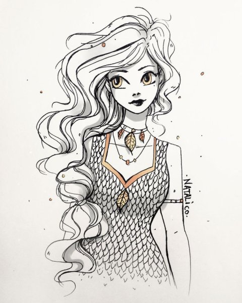 Эскизы для скетчбука