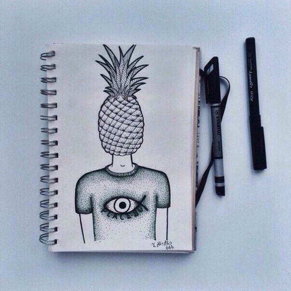 Зарисовки для скетчбука