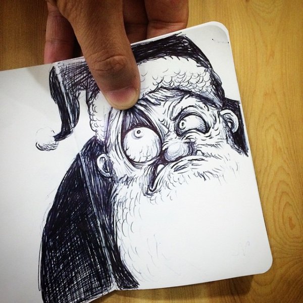 Прикольный скетчбук