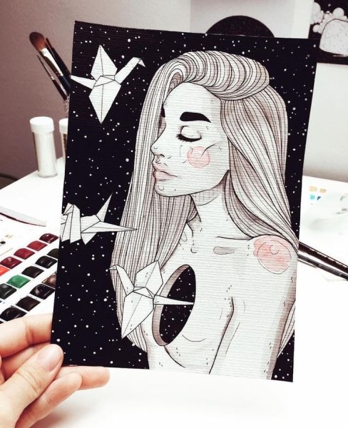 Рисунки для скетчбука