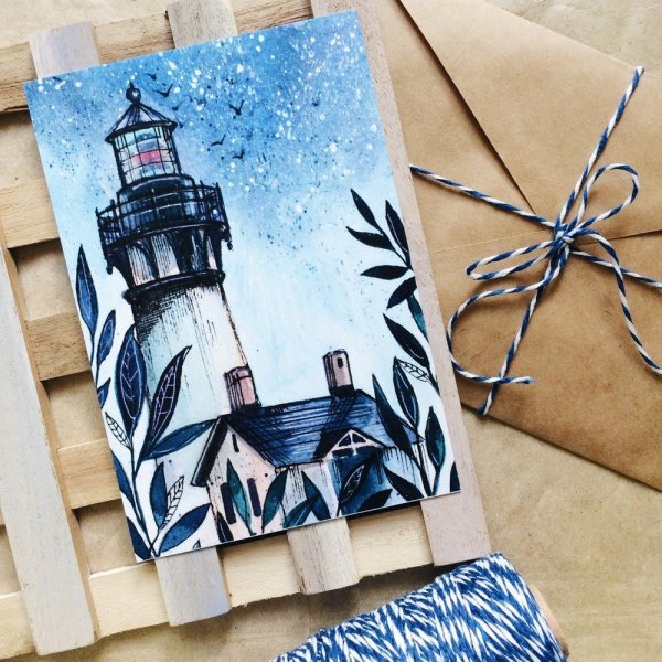 Акварель в скетчбуке