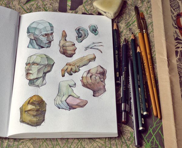 Акварельный скетчбук