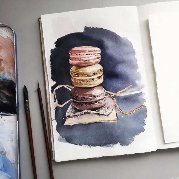 Акварельный скетчбук