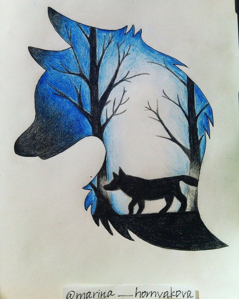 Легкие необычные рисун