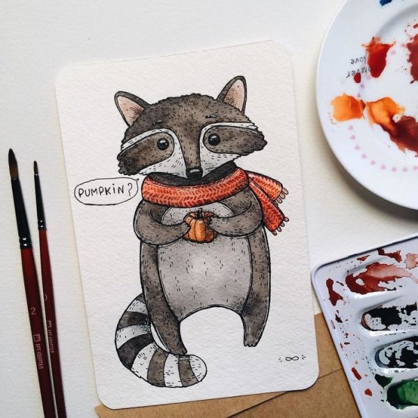 Милые рисунки для скеч бука