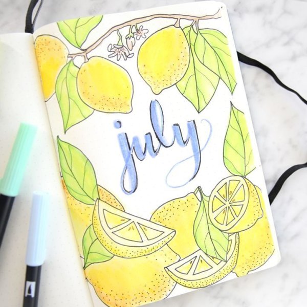 Летние идеи для ежедневника