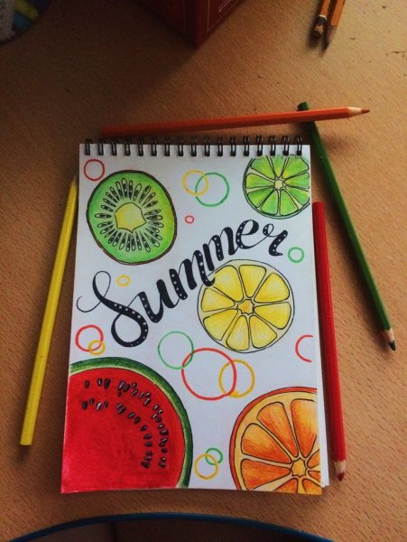 Летние идеи для личного дневника