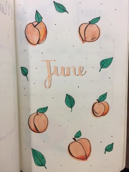 Идеи для скетчбука фрукты