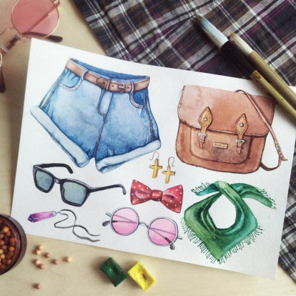 Красивые рисунки для артбука