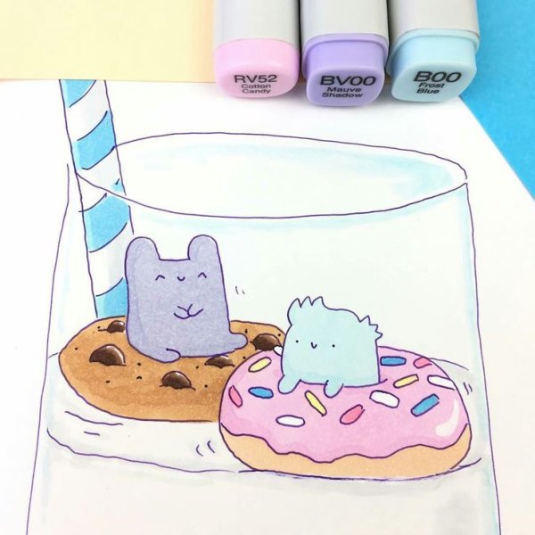 Идеи для рисунков милые