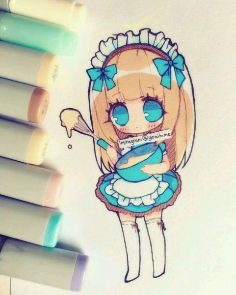 Милый стиль рисования